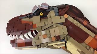 LEGO Custom TRex build series  Part 1 [upl. by Bud543]