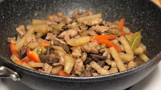 Igado recipe  Ilocano Style Igado [upl. by Atreb]