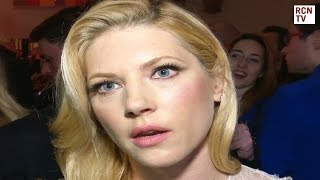 Katheryn Winnick Interview Vikings Shocking Season 6 [upl. by Eatnod12]