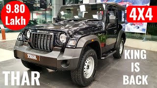 New Mahindra Thar 6Seater OffRoad SUV Launched  OnRoad Price Interiors Features  Thar 2021 [upl. by Rufina]