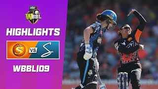 Perth Scorchers v Adelaide Strikers  WBBL09 [upl. by Naej]