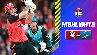 Melbourne Renegades v Adelaide Strikers Match Highlights  BBL14 [upl. by Adiam]