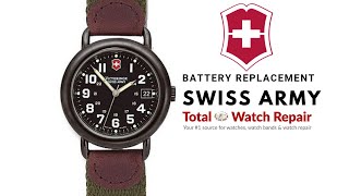 Swiss Army Cavalry Old Battery Replacement [upl. by Trometer]