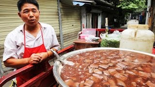 Chinese Street Food Tour in Chengdu Sichuan  BEST Street Food in China [upl. by Atiken]