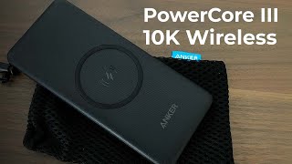 Anker PowerCore III 10K Wireless  Unboxing [upl. by Yusem]