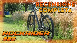 MTB ROCKRIDER ST 520  RECENSIONE COMPLETA [upl. by Sirromal]