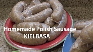 Homemade Polish Sausage Kielbasa Pt 1 Episode  104 [upl. by Yzmar]