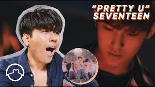 Performer Reacts to Seventeen quotPretty Uquot Dance Practice  MV [upl. by Sirad919]