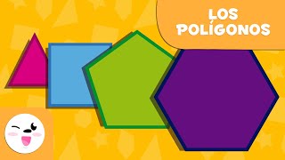 Los Polígonos  Geometría para niños [upl. by Nolrev405]