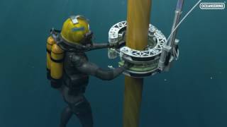 Oceaneering Subsea Pipeline Inspection using Ultrasound  Trident [upl. by Arocet]