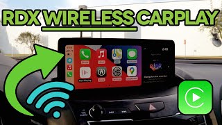 How to ENABLE WIRELESS Apple CARPLAY in ACURA RDX 2019 2020 2021 Carlinkit 20  Cplay2air [upl. by Askwith]