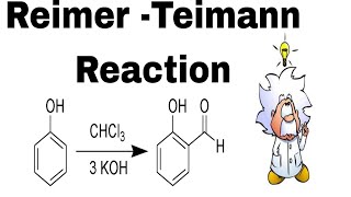 Reimer Tiemann reaction [upl. by Auqenwahs]