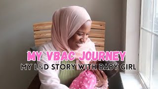 My VBAC Journey  Labor amp Delivery Storytime Simply Heba [upl. by Bosch]