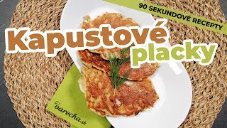 Kapustové placky  jednoduchý recept [upl. by Eleon]