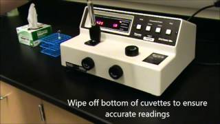 How To Use A Spectrophotometer [upl. by Barayon]