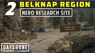 2 NERO Research Sites  Near Patjens Lake Belknap Region  Days Gone [upl. by Estell]