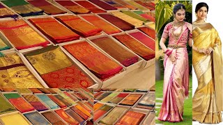 Kanchipuram Silk Sarees Jalal Silks Sarees kancheepuram [upl. by Maribel832]