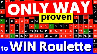 Only PROVEN Way to Win Roulette Legendary Winners [upl. by Aigroeg]