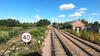 Drivers Eye View Felixstowe Central Terminal  Ipswich SS [upl. by Fishback]