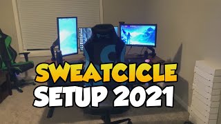 Sweatcicle Gaming Setup 2021 [upl. by Mal537]