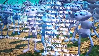 A Bugs Life Credits [upl. by Amadeo]