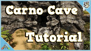 Carno Island Cave Tutorial  Artifact of the Devourer  Ark Survival Evolved [upl. by Brandise]