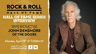 Hall of Fame Series Interview with John Densmore of the Doors [upl. by Enyr]