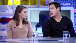 El Hormiguero 1122010 Mario Casas y María Valverde 14 [upl. by Hanus]