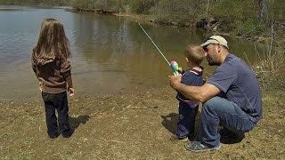 KIDS FISHING  A FEW TIPS amp TRICKS [upl. by Acinorav883]