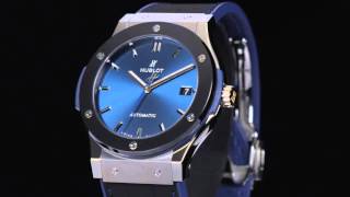 HUBLOT  CLASSIC FUSION  45mm THE WATCH GALLERY [upl. by Waligore]