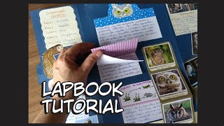 LAPBOOK  Tutorial [upl. by Engdahl]