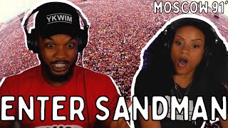 HOW IS THIS EVEN POSSIBLE 🎵 Metallica Enter Sandman Live Moscow 1991 Reaction [upl. by Ainotna270]