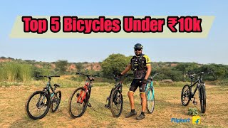 TOP 5 Bicycles Available in India Under ₹10k [upl. by Ohnuj]