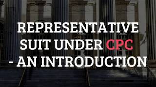 Representative suit under CPC  An introduction [upl. by Fawne]