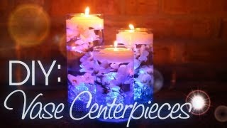 DIY Vase Centerpieces [upl. by Ackerley]