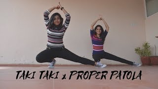 TAKI TAKI x PROPER PATOLA CHOREOGRAPHY  DJ PATANX REMIX  DYNAMIC DANCE DUO [upl. by Carlotta815]