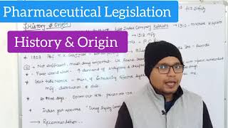 Pharmaceutical Legislation  History Origin amp Introduction  Jurisprudence L1 Chapter8 [upl. by Euhsoj]