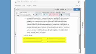 Getting multiple signatures  Adobe Acrobat [upl. by Atikihs872]