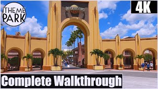 Universal Studios Florida  Full Complete Walkthrough Tour  Universal Orlando Resort 4K [upl. by Leugar]