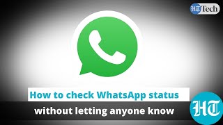 How to check WhatsApp status without letting anyone know [upl. by Phina]