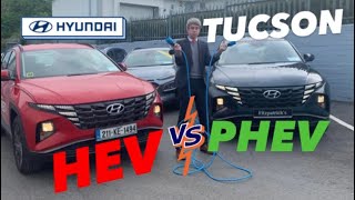 2023 Tucson PHEV VS HEV  Detailed examination of the differences [upl. by Christoffer]