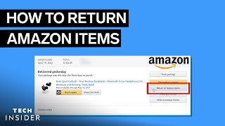 How To Return Amazon Items [upl. by Noland932]