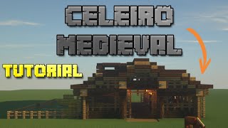 Construa um CELEIROESTÁBULO de Madeira no Minecraft 1162 [upl. by Ydaf]