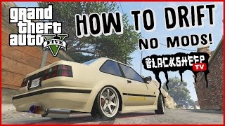 GTA 5  How To Drift For Beginners  Best Tutorial  NO MODS [upl. by Eseerehc101]