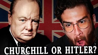 The Shocking Truth About Winston Churchill  Hasanabi Reacts [upl. by Schilt]