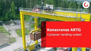 Konecranes ARTG container handling system [upl. by Rodmann]