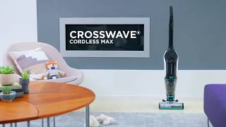 BISSELL® CrossWave® Cordless MAX Feature Overview [upl. by Redienhcs]