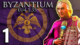 How to DOMINATE the Byzantium Opener  Byzantium  Part 1  EU4 135 [upl. by Goldman]