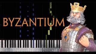 Civilization 6  Byzantium Main Theme  Piano Cover  New Frontier Pass [upl. by Chane391]