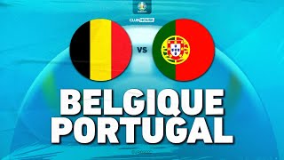 🔴 BELGIQUE  PORTUGAL  EURO 2020  ClubHouse  belgium vs portugal [upl. by Ahsaele]